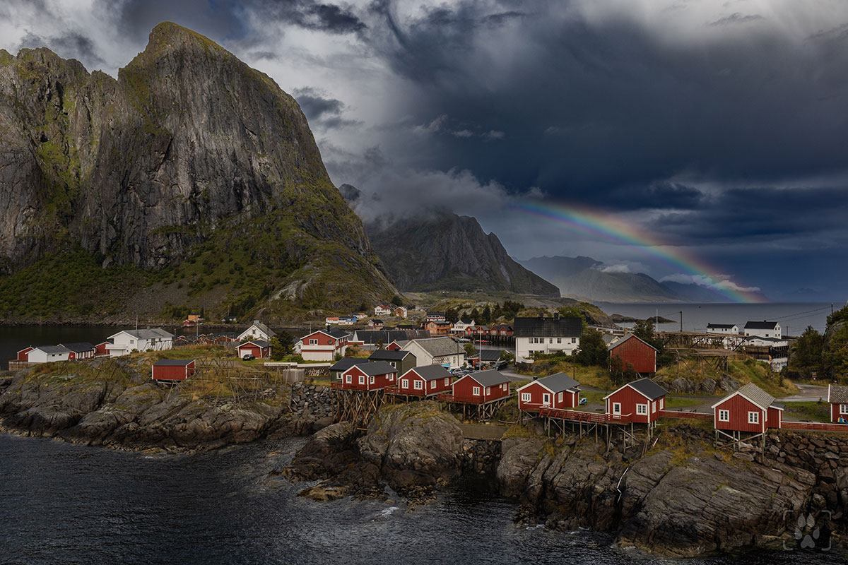 Casetta gialla Hamnøy