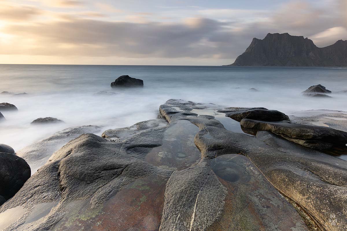 lofoten, occhio del drago con filtro polarizzatore
