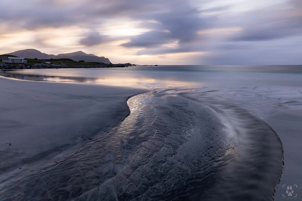 Uttakleiv Beach texture