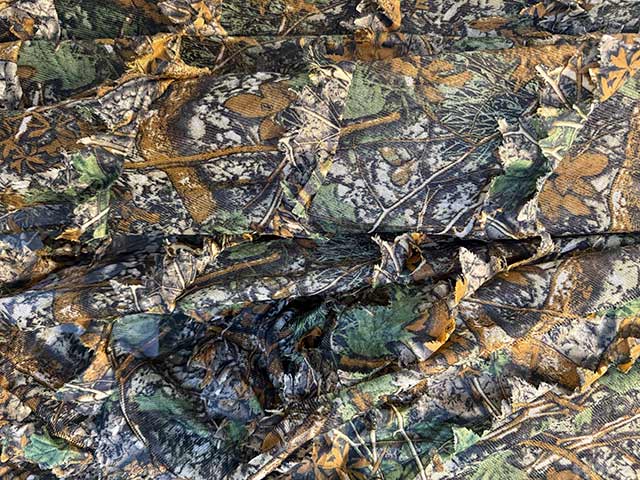 Tessuto camouflage 3D per fotografia naturalistica