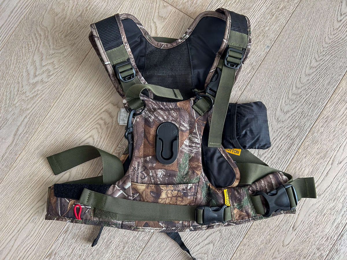 gilet fotografico fotografia naturalistica