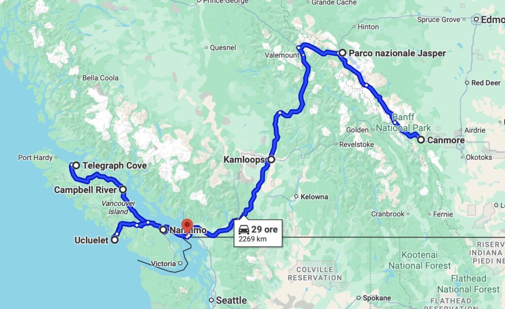 Viaggio fotografico in Canada Occidentale